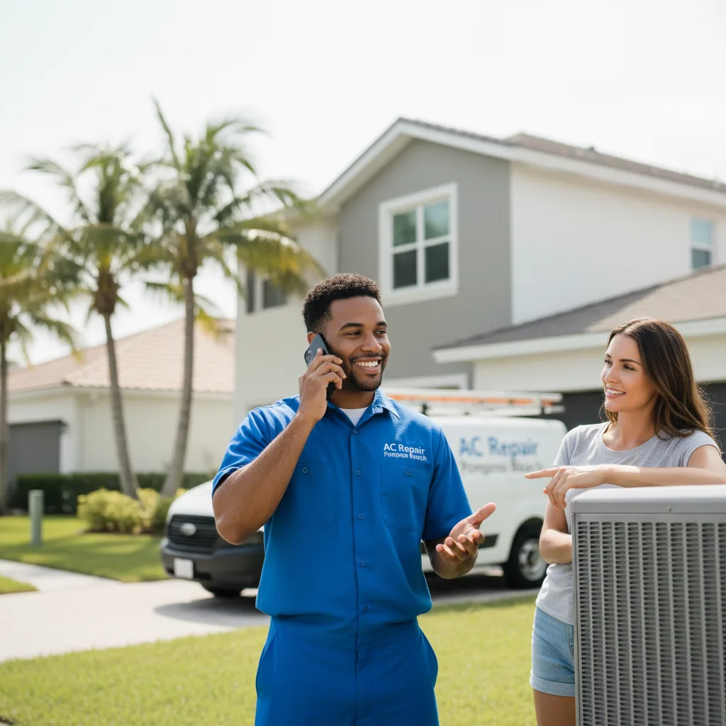 AC Repair Pompano Beach customer support in Roebuck